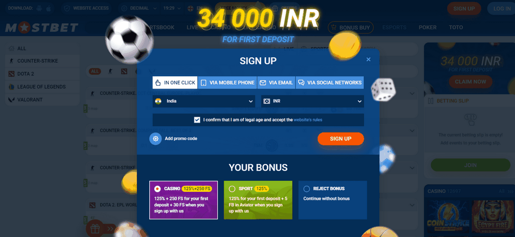 MostBet PT - site oficial em Portugal