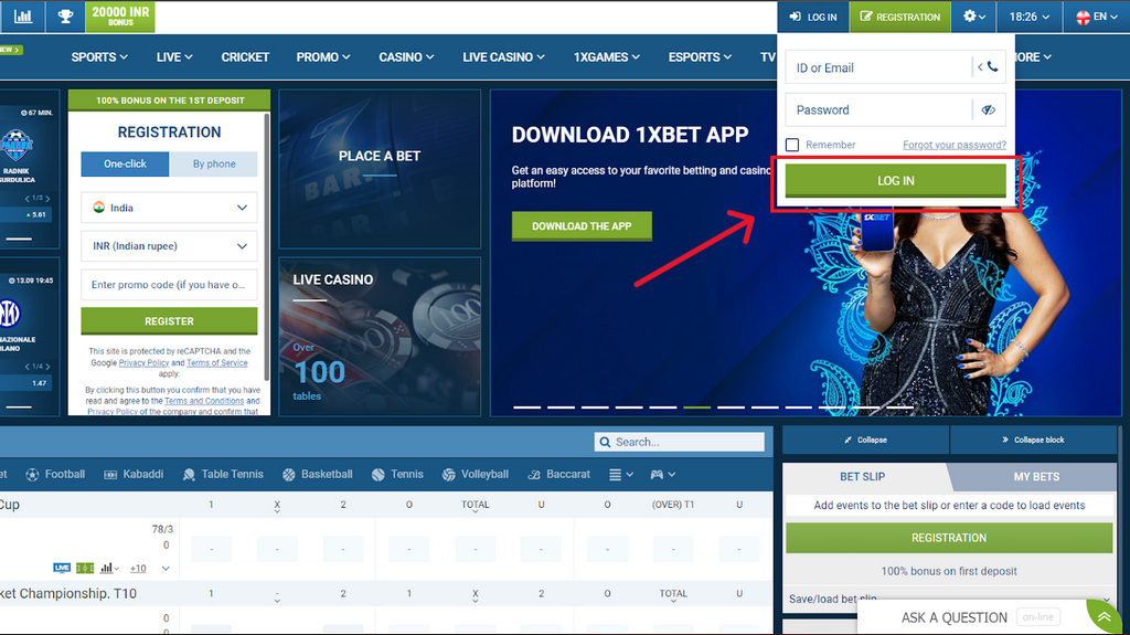 Aplikasi 1xBet Indonesia: Unduh dan Instal, Pasang, Daftar