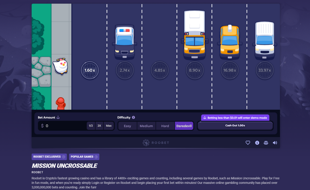 Chicken Road - Casino Site Video Game - Free Betting & Cash